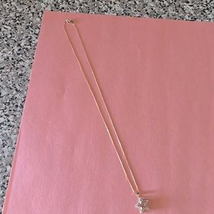 14k gold and diamond necklace